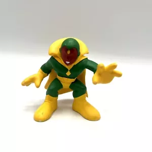 Modellino Marvel Super Hero Squad VISION 2008 raro WandaVision Avengers 2" - Foto 1 di 7