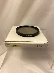 CPL 67mm Polarized Lens Filter *J - Picture 1 of 3
