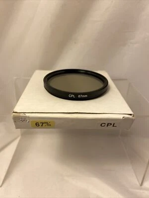 CPL 67mm Polarized Lens Filter *J - Image 1 of 3