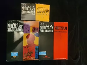 Universal Military Simulator 1987 by Rainbird plus 2 expansion 5.25" PC / MS-DOS - Picture 1 of 5