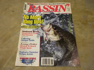 Bassin Mai / Juni 1994 Zeitschrift - Sammeln antikes Tackle - lange Stangen - Bild 1 von 3