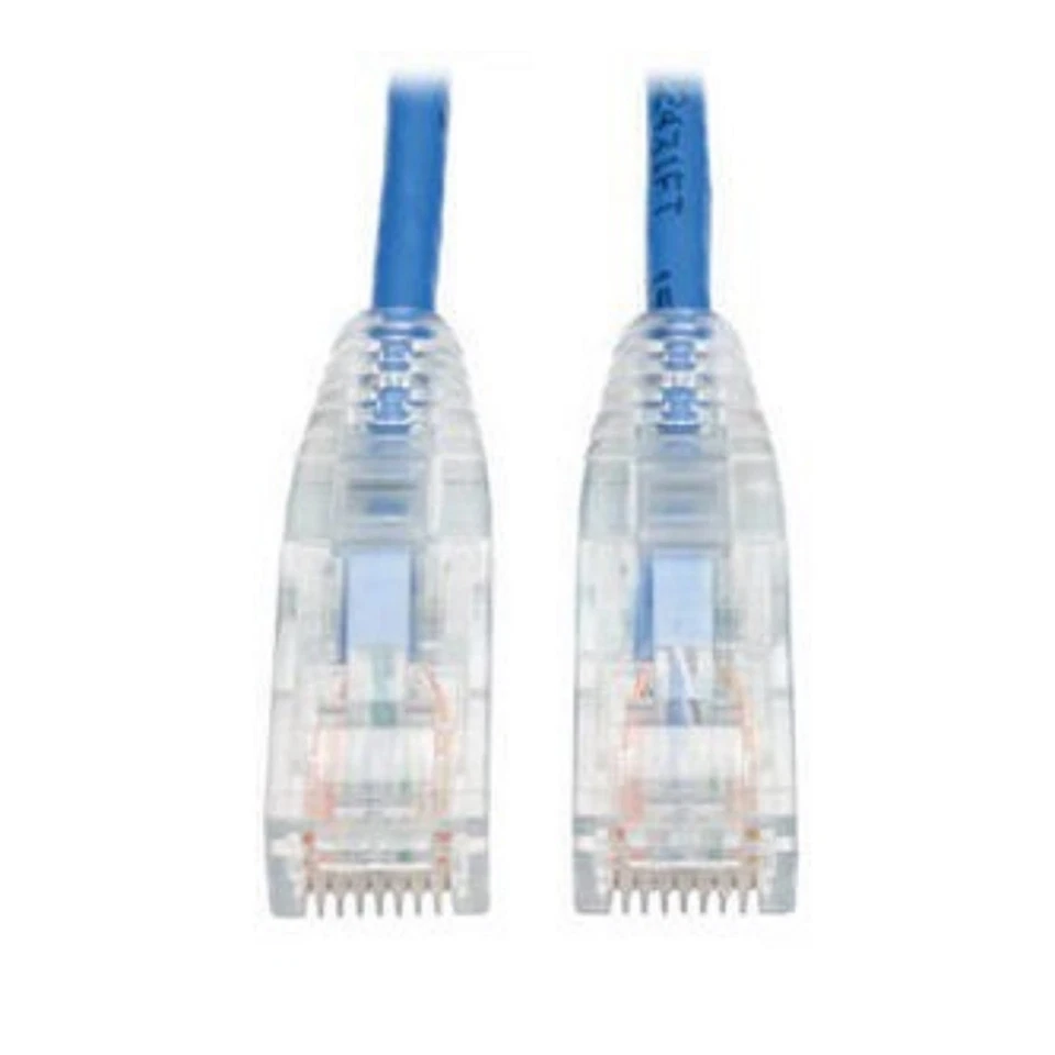 Cable Eaton Cat6 (RJ45 M/M), PoE, azul, 6 pulgadas N201-S6N-BL Foto 1 de 1