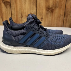Adidas UltraBoost 1.0 Mens Size 7.5 Navy Blue Athletic Running Shoes Sneakers - Picture 1 of 7