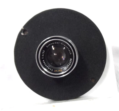 GREAT Vintage Schneider-KreuznachDurst Componon 1:4 50mm Lens W/ Mounted Plate!! - Image 1 of 4