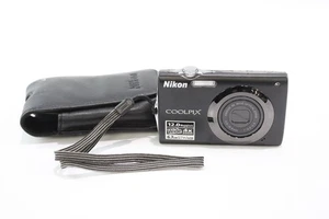 Nikon Coolpix S3000 Digital Compact Camera Working w/ Nikkor 4x Wide Zoom Lens - Picture 1 of 7