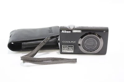Nikon Coolpix S3000 Digital Compact Camera Working w/ Nikkor 4x Wide Zoom Lens - Image 1 of 4