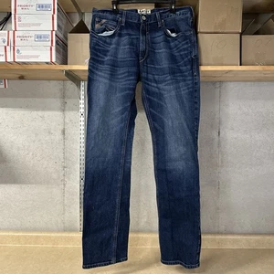Ariat M4 Blue Jeans Relaxed Straight Herren 36x36 (38x36) Medium Wash - Bild 1 von 9