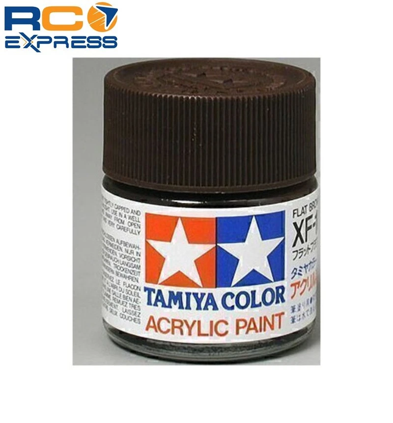 Tamiya Acrylic XF10 Flat Brown TAM81310 - Image 1 of 1