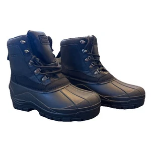 LONDON FOG Aspen Winter Boots Men Waterproof Snow Insulated Duck Snow Size 9 M - Picture 1 of 8