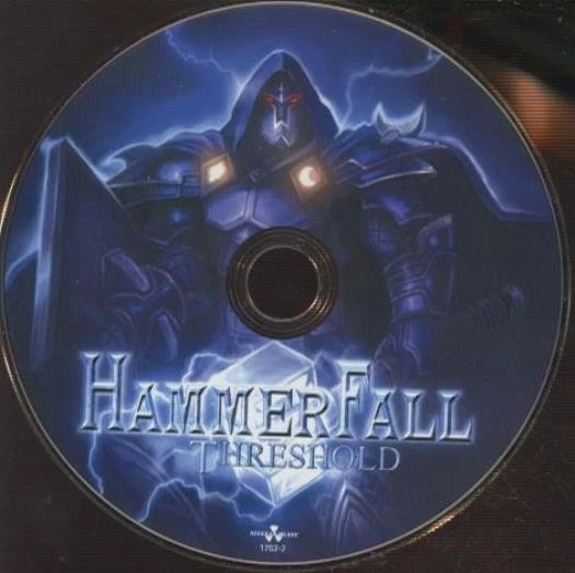 HammerFall: Threshold MUSIC AUDIO CD heavy metal power rock 2006 Nuclear Blast Foto 1 de 1