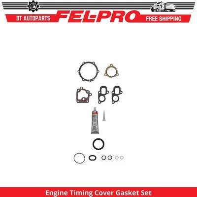 Juego de juntas de cubierta de distribución de motor V8 Fel-Pro para Chevrolet Corvette 2014-2018 6,2 L Foto 1 de 2