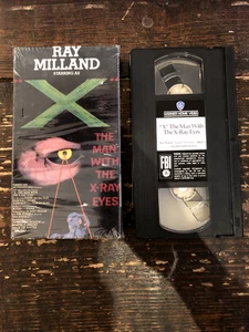 The Man with the X-Ray Eyes VHS vintage horror - Picture 1 of 2