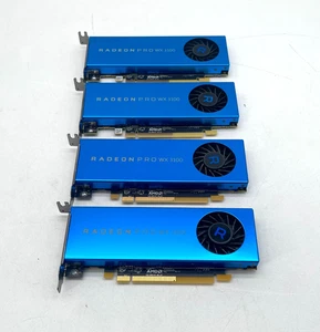 4X AMD RADEON PROWX3100 4GB DP GRAFIKKARTE 2X-102D09101 2X-P74P5 - Bild 1 von 9
