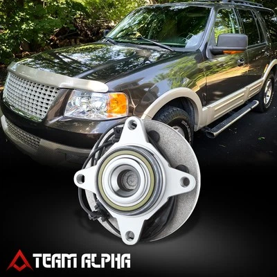 Conjunto de buje de cojinete de rueda delantera izquierda derecha para expedición/navegador 2002-2006 Foto 1 de 4