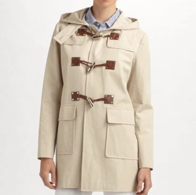 Michael Kors бежевый спортивная с капюшоном переключения Тренч, размер XL - Изображение 1 из 4