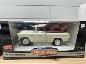 ERTL American Muscle Models 1/18 scale 1955 Chevy 3100 Cameo Truck, in box - Picture 1 of 3