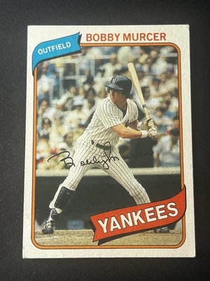 1980 Topps #365 Bobby Murcer - Image 1 of 2