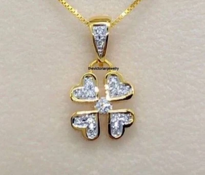 Joyería colgante hecha a mano de diamantes pavé de plata de ley 925 para regalo de graduación Foto 1 de 4