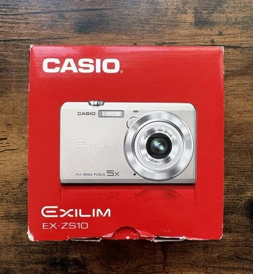 Casio Exilim EX-ZS10 Digital Camera 14.1MP  Parts/Repair Shutter Sticking - Image 1 of 4