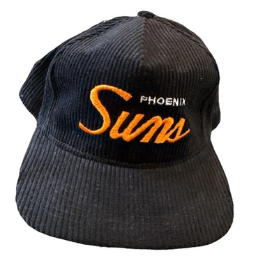 Phoenix Suns 'OG Team Coloured Cord' Script Old Golfer Snapback Corduroy Hat Cap - Image 1 of 4