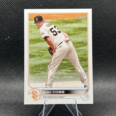 2022 Topps Series 2 - Alex Cobb #359 - Image 1 of 2