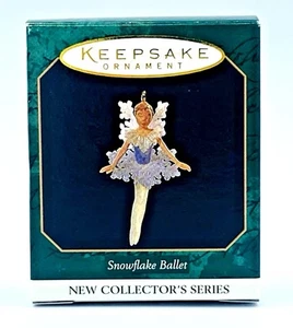 Hallmark Miniature SNOWFLAKE BALLET Collector's Series Ornament #1 1997 - Picture 1 of 5