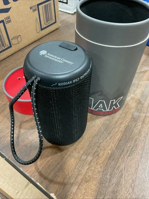 High Sierra Kodiak IPX7 Outdoor Bluetooth Speaker 8053-08BK "branded ACI