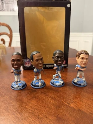 4 Pack San Diego Chargers Forever Co. Mini Bobblehead Rivers Tomlinson Gates - Image 1 of 4
