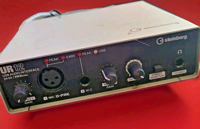 Steinberg UR12 - 24-bit/192 kHz - USB Audio Interface - Image 1 of 4