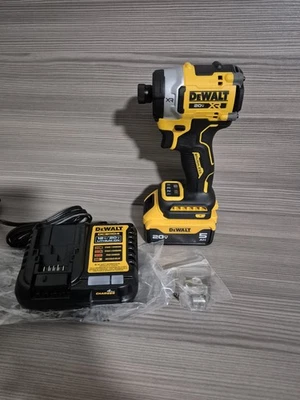DeWalt 20V MAX XR Brushless DCF860 1/4" 3 Speed High Torque Impact Driver Kit - Image 1 of 4