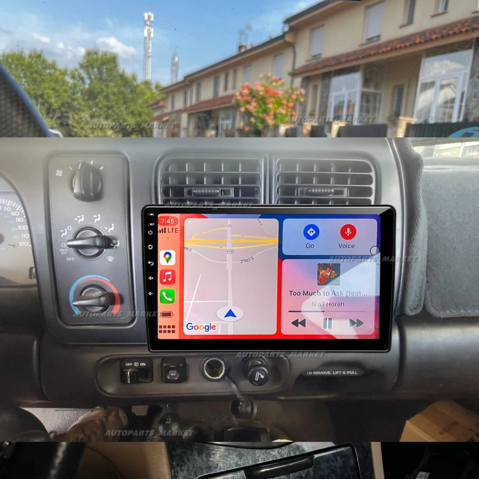 9" For Dodge Durango 1998-2000 Android 13 CarPlay Car Radio Stereo GPS Player Foto 1 de 4