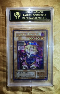 DARK MAGICIAN GIRL Yu-gi-oh! Waifu Goddess CUSTOM CARD Black Label - Image 1 of 4