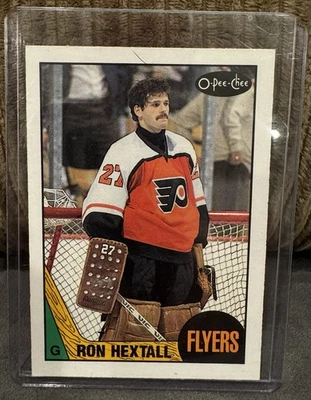 1987-88 O-Pee-Chee Ron Hextall #169 Rookie RC - Image 1 of 2