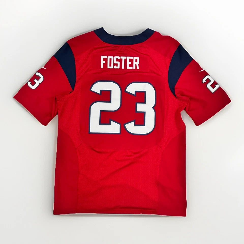 Camiseta deportiva roja de los Houston Texans Nike Arian Foster #23 Equipment On Field talla 56-3XL Foto 1 de 4