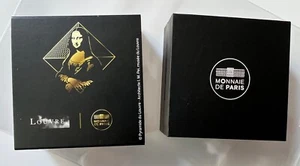 JOCONDE Mona Lisa MONNAIE DE PARIS 2019 10 euro 3000 EX BOITE CERTIFICAT NEUF - Bild 1 von 7