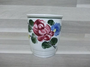 1 Becher / Milchbecher LILIEN PORZELLAN AUSTRIA ALPENFLORA Handgemalt - Bild 1 von 4