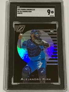 2021 Panini Chronicles #4 Alejandro Kirk RC Zenith SGC 9 Mint - Picture 1 of 2