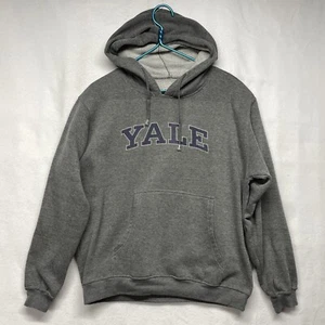 Yale Bulldogs Hoodie Sweatshirt Mens XL Gray College University Ivy - Picture 1 of 7