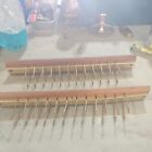 VINTAGE TIE RACKS-DANTE-AWESOME LOOK AND SUBJECT-AMERICAN WALNUT-FAST SHIPPING 