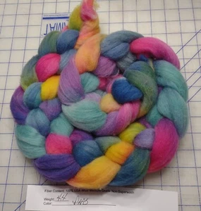 USA Medium Grade Wool Combed Top Roving Spinning Felting Knitting PAAS - Picture 1 of 1