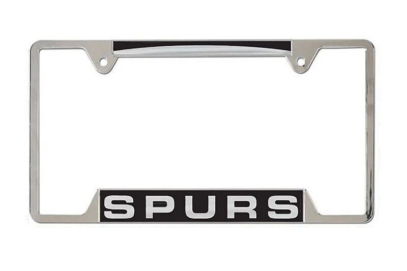 Marco de matrícula de metal Wincraft de los San Antonio Spurs NBA Foto 1 de 1