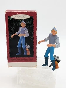 Hallmark Keepsake CAPTAIN JOHN SMITH and MEEKO Ornaments Pocahontas Disney - Picture 1 of 5