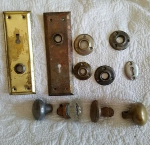 Miscellaneous Antique Door Knobs & Hardware - Picture 1 of 6