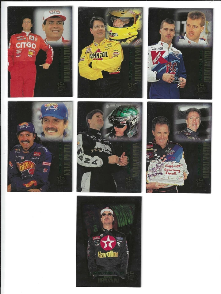 1997 Premium EMERALD PARALLEL #14 Michael Waltrip #/380! SCARCE! ONE CARD ONLY! - Image 1 of 1