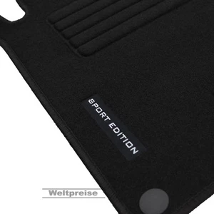 Velours Logo Fußmatten passend für Mercedes Benz B-Klasse W246 ab Bj.11/2011  - Bild 1 von 2