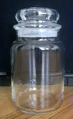 Yankee Candle ПУСТАЯ большая банка - 22 унц. Стеклянная банка + крышка - очищенная - количество - Изображение 1 из 3