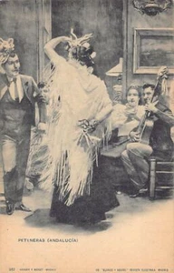 España - Andalucia - Peteneras - Flamenco - Ed. Blanco y Negro - Hauser y Menet - Imagen 1 de 2