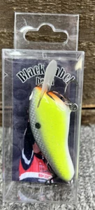Black Label Custom Balsa Crankbait Fishing Lure Flat Side Cliff Pace - Picture 1 of 6