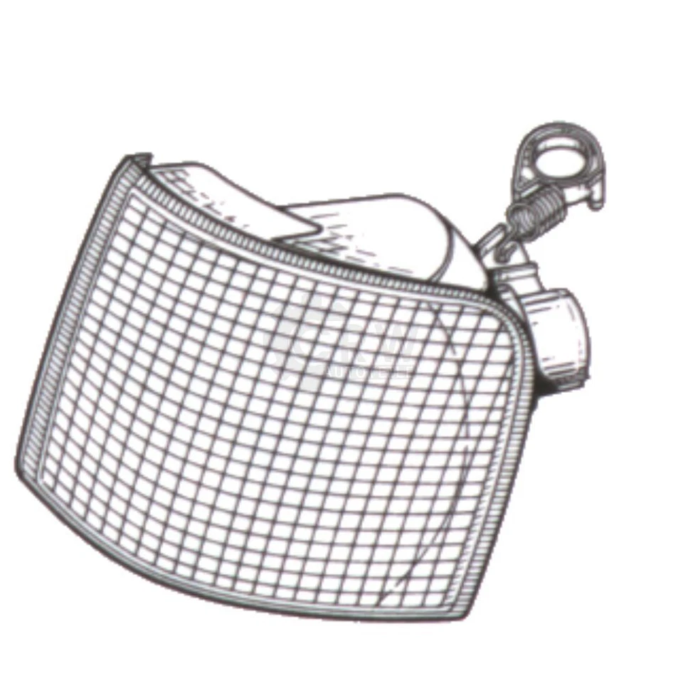 Freccia destra bianca per Ford Escort V Cabriolet ALL AAL ABL ANL - Immagine 1 di 1