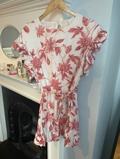 H/&M SS2020 de Moda Vestido Estampado Azul Mezcla Lino bloggers agotado vacaciones